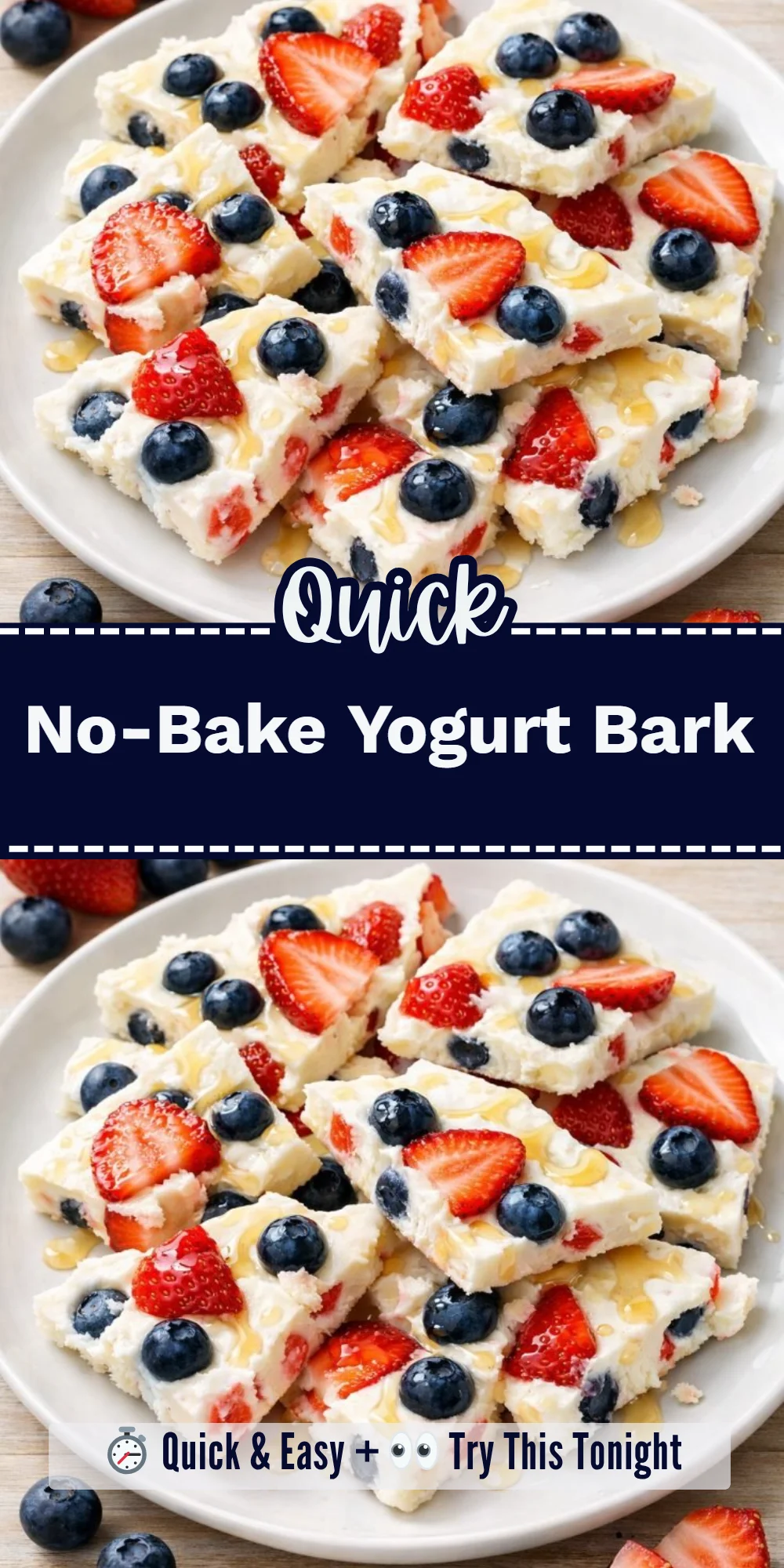 No-Bake Yogurt Bark