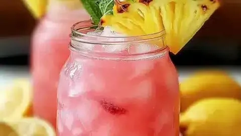 Pineapple Pink Lemonade Drink: Chill Out with This Refreshing Twist