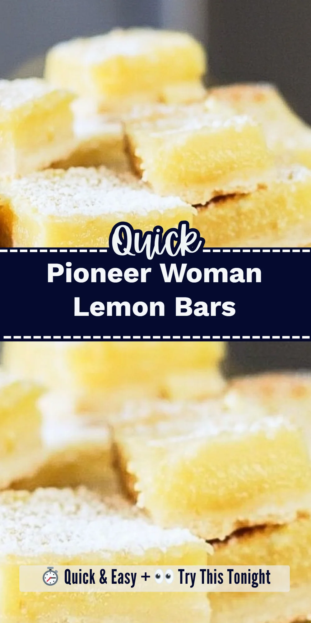 Pioneer Woman Lemon Bars