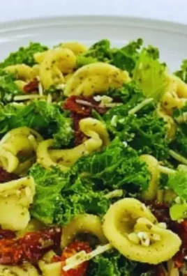 Delicious Mediterranean Pasta Salad made with fresh ingredients from Sam's Club