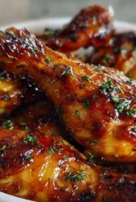 Slow cooker honey BBQ chicken drumsticks served with a side of coleslaw