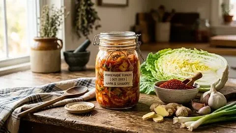 Spicy Korean Kimchi Recipe for Beginners