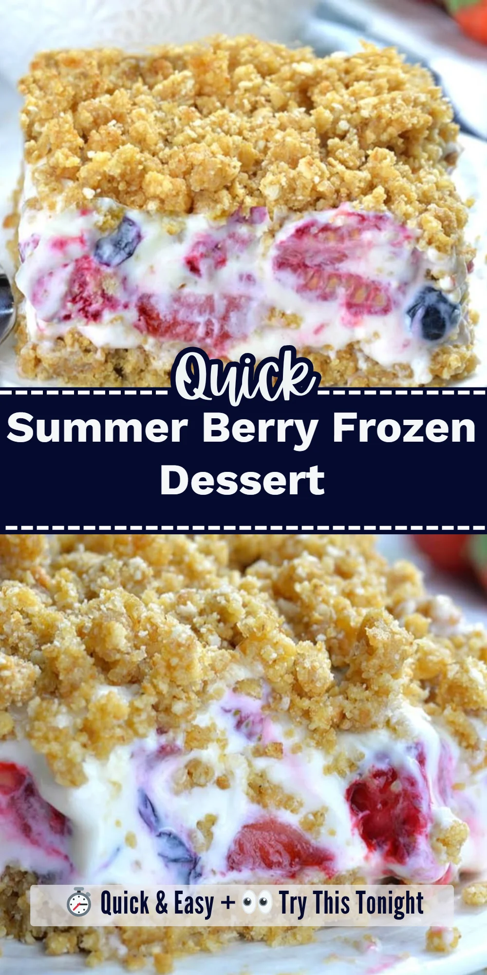 Summer Berry Frozen Dessert