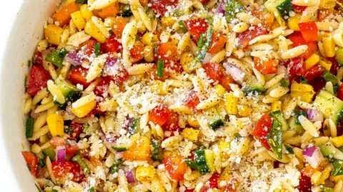 Summer Orzo Pasta Salad