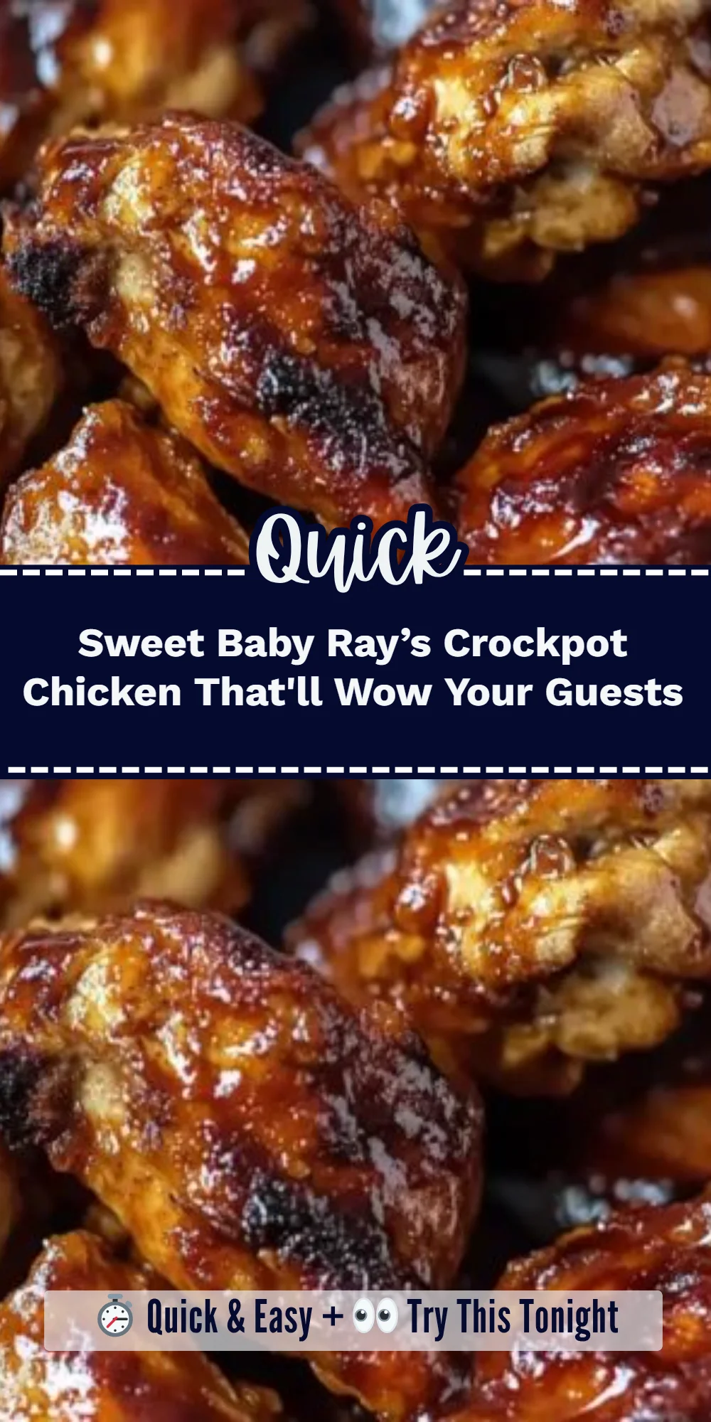 Sweet Baby Ray’s Crockpot Chicken That'll Wow Your Guests
