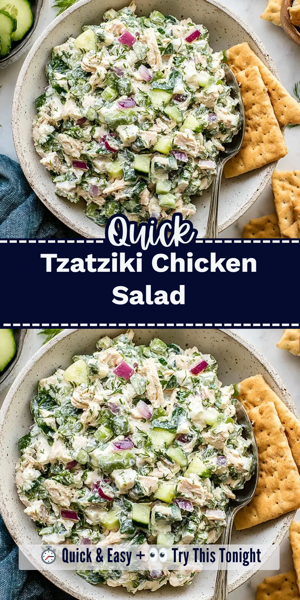 Tzatziki Chicken Salad
