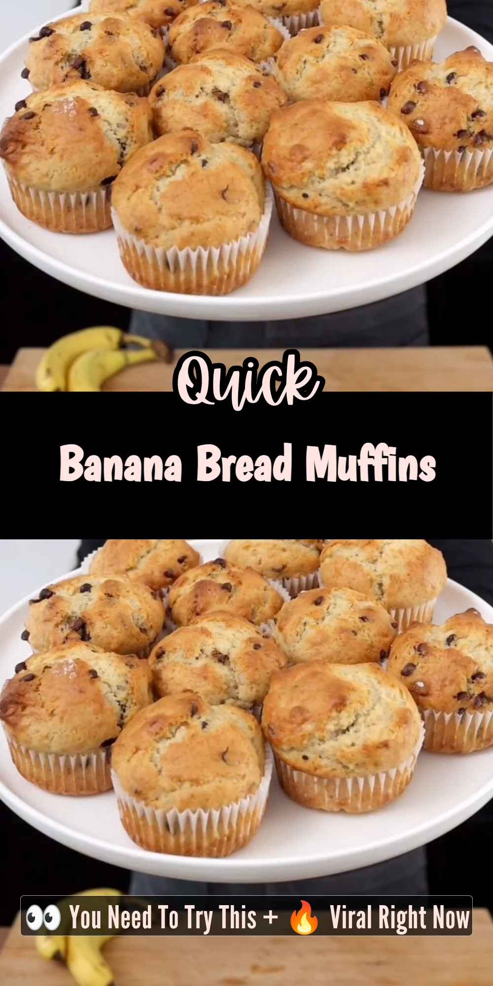 Banana Bread Muffins
