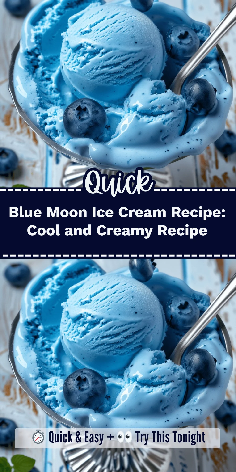 Blue Moon Ice Cream Recipe: Cool and Creamy Recipe