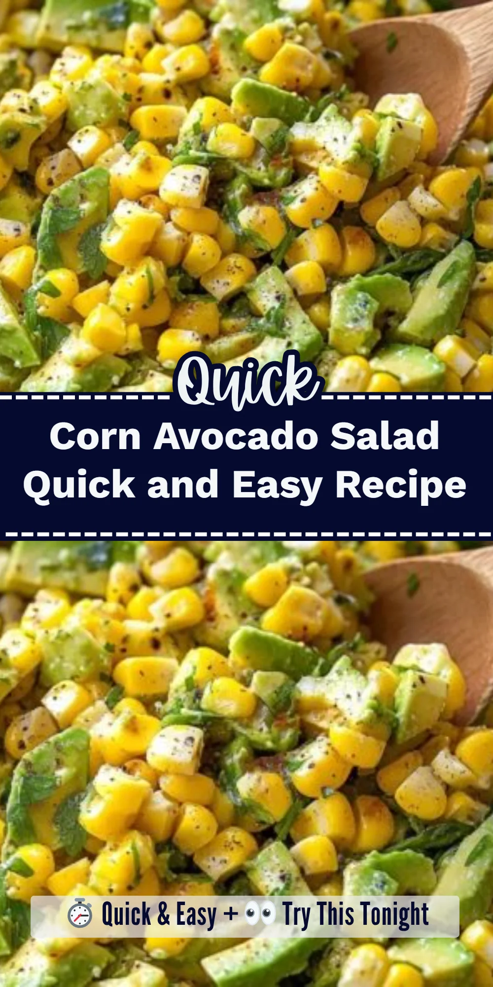 Corn Avocado Salad Quick and Easy Recipe