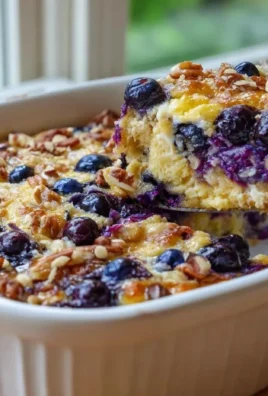 Delicious blueberry cottage cheese breakfast bake ready in 40 minutes