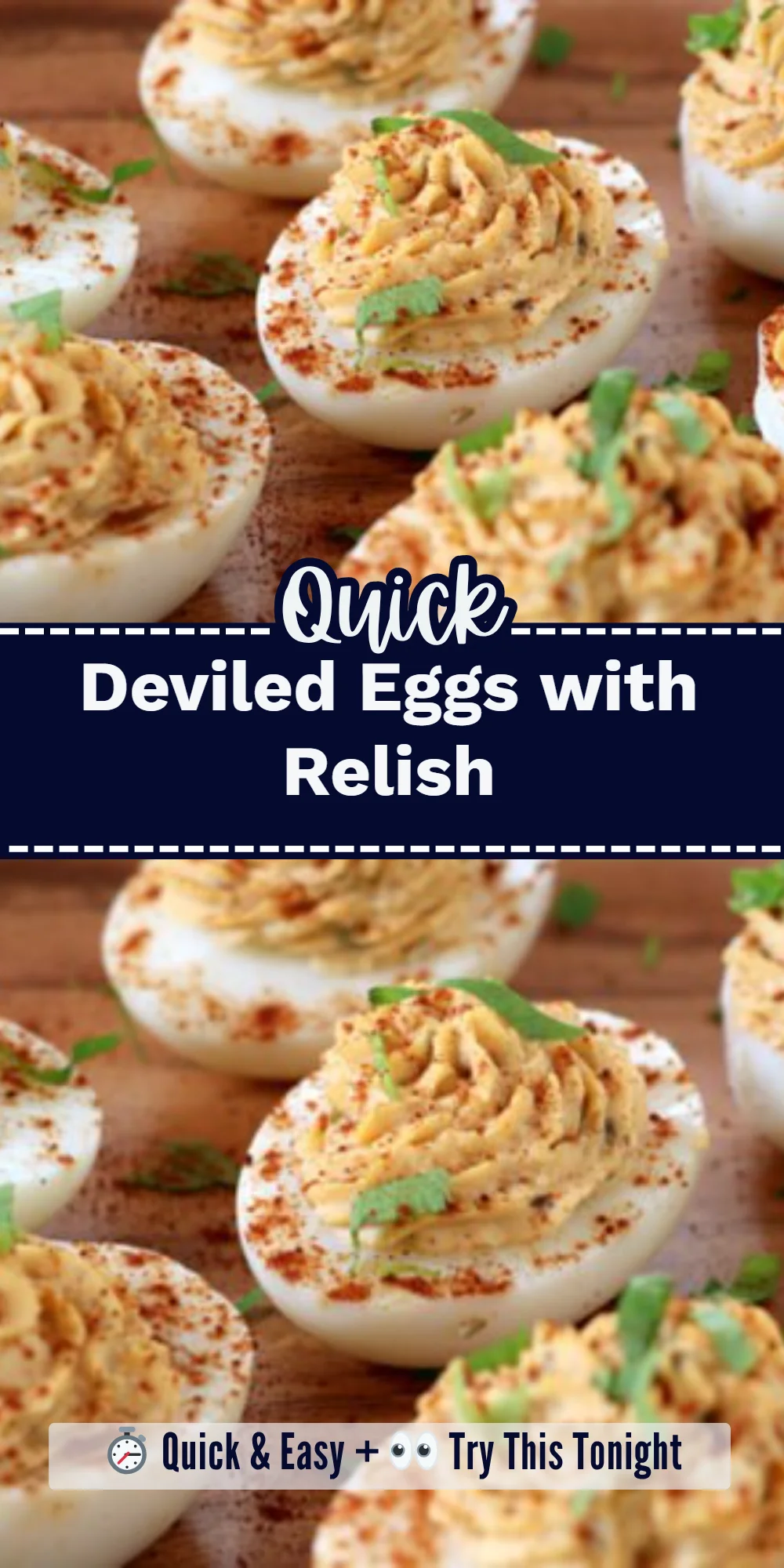 Deviled Eggs with Relish