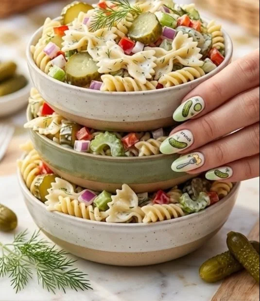 Dill Pickle Pasta Salad Recipe