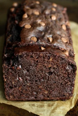Double chocolate banana bread made with Greek yogurt for added moisture