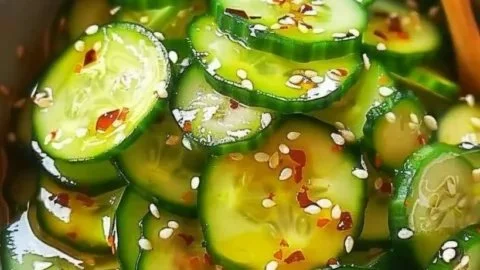 Easy Asian Cucumber Salad