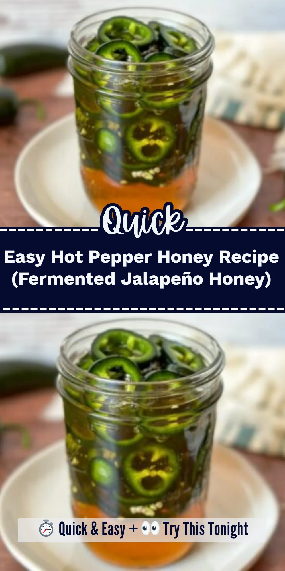 Easy Hot Pepper Honey Recipe (Fermented Jalapeño Honey)