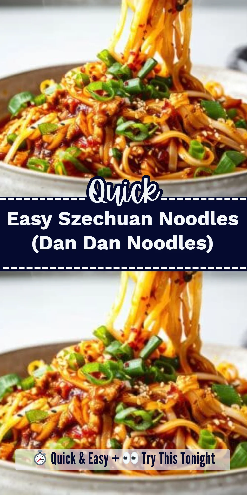 Easy Szechuan Noodles (Dan Dan Noodles)
