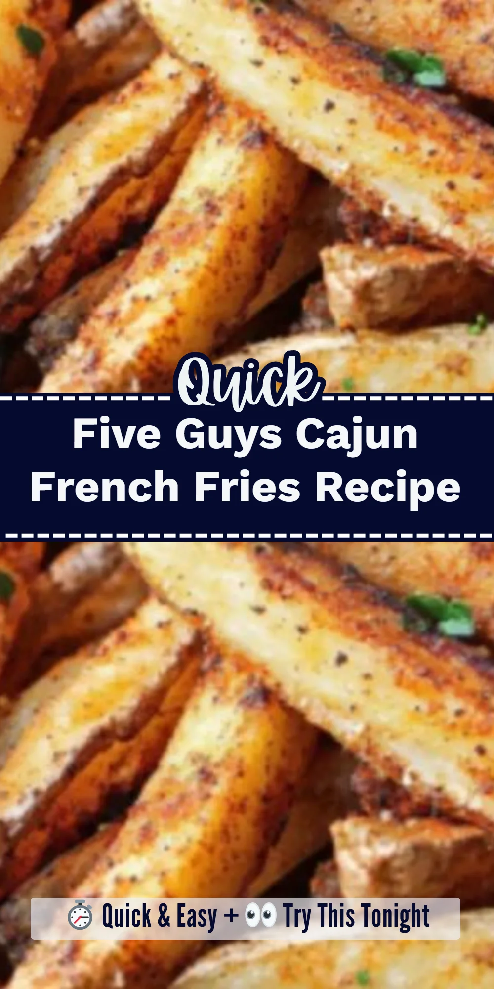 Five Guys Cajun French Fries Recipe