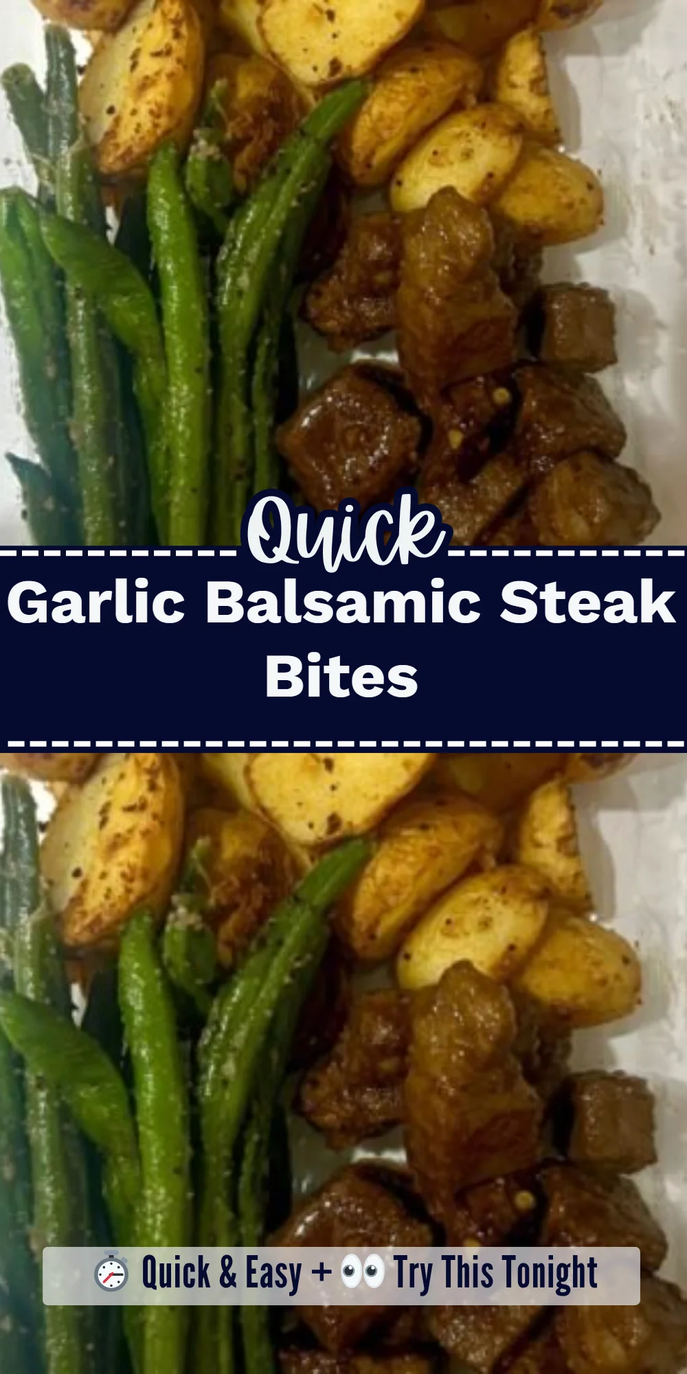 Garlic Balsamic Steak Bites