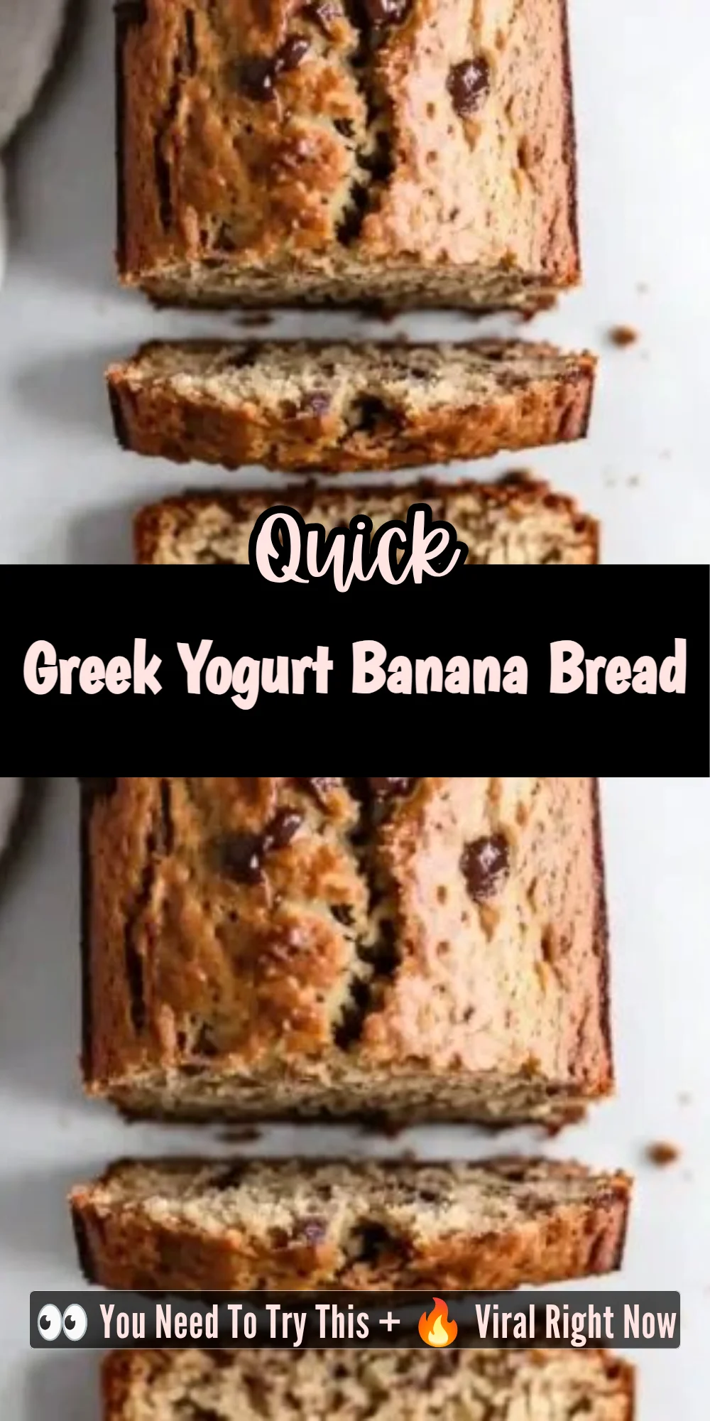 Greek Yogurt Banana Bread