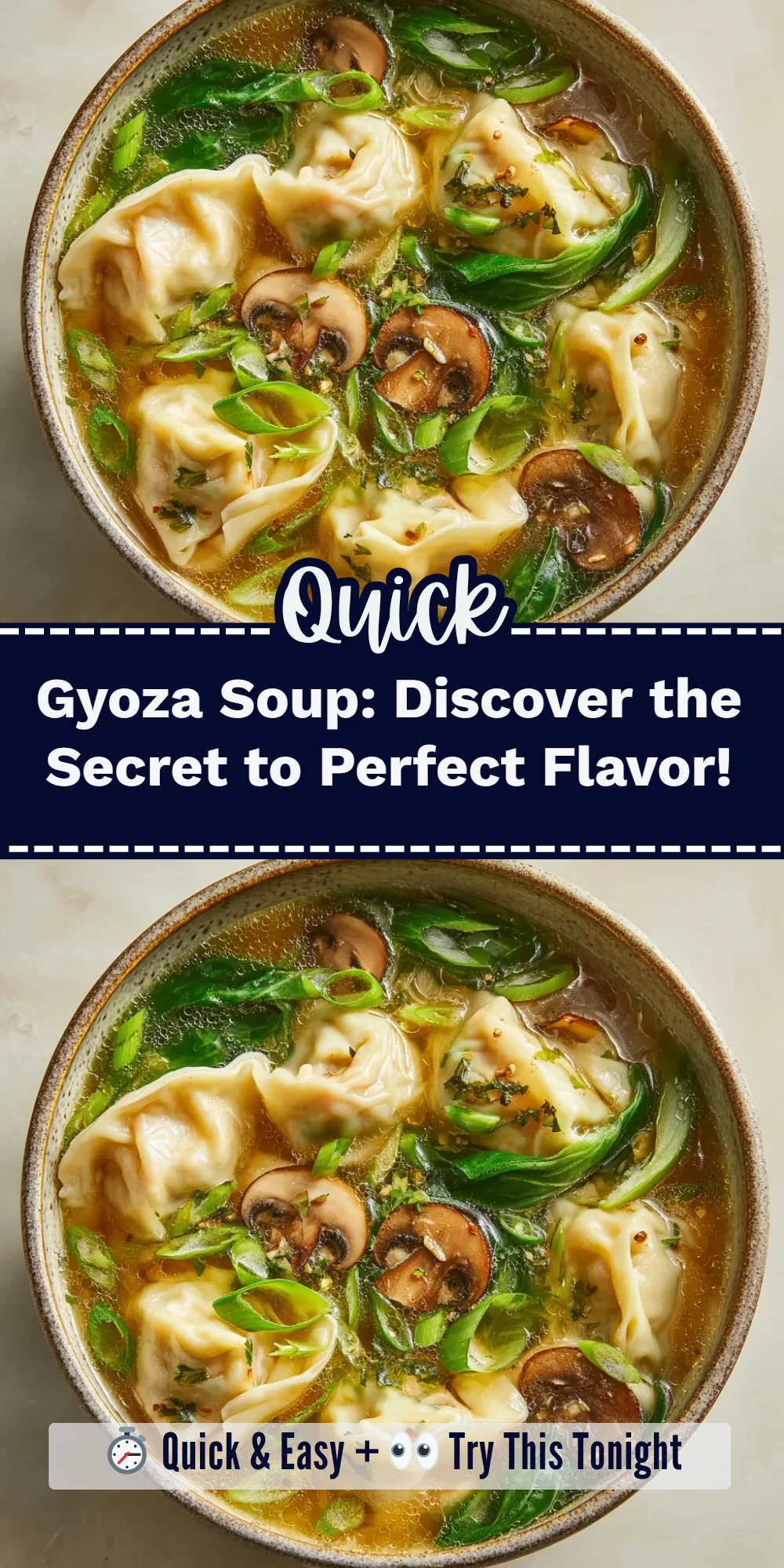 Gyoza Soup: Discover the Secret to Perfect Flavor!