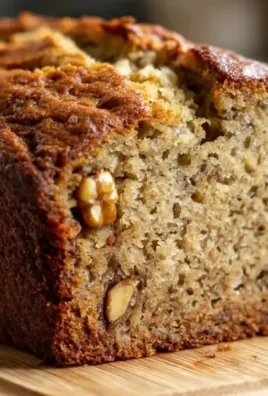Healthy banana bread made with Greek yogurt, fresh bananas, and wholesome ingredients.