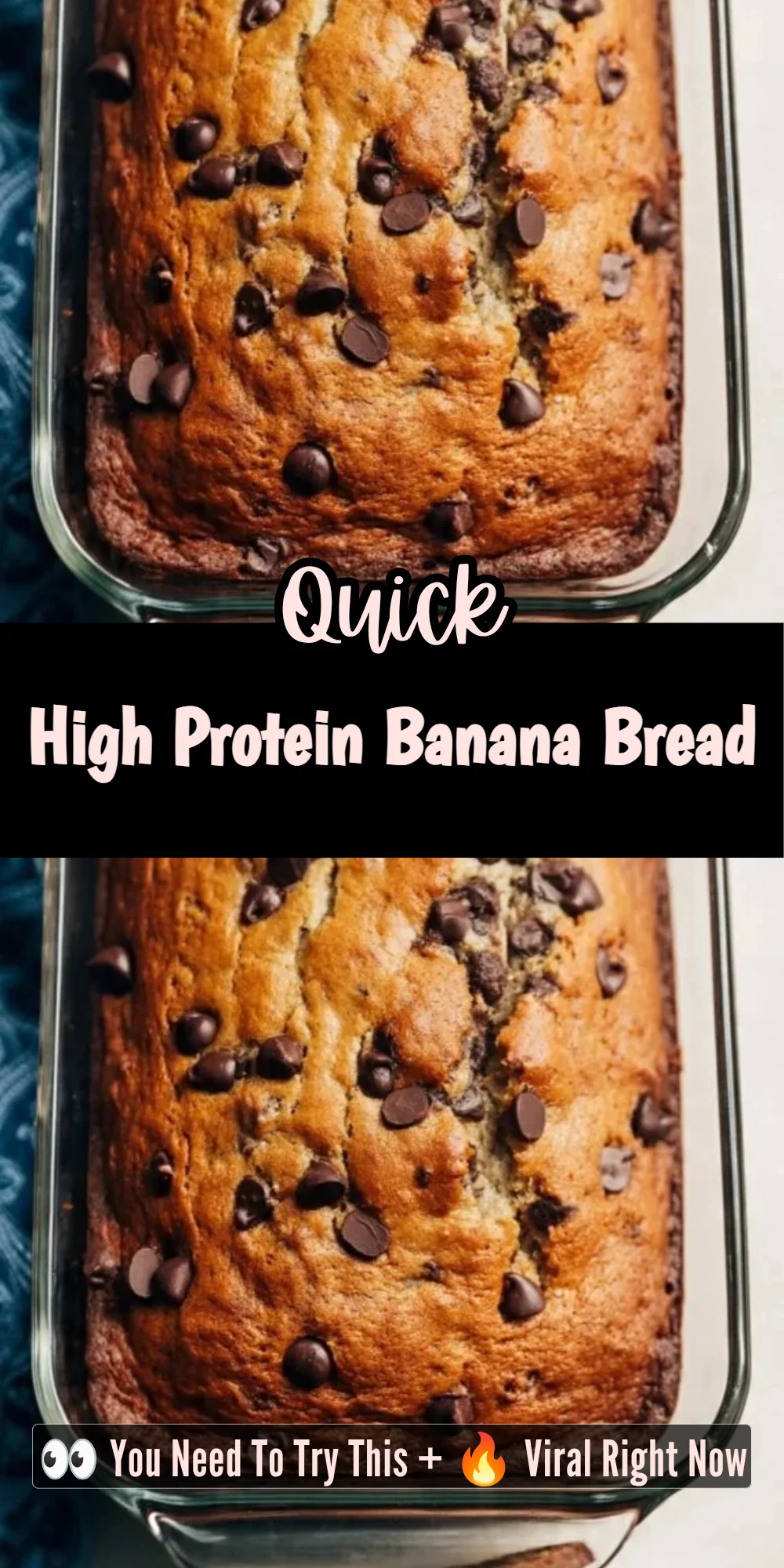 High Protein Banana Bread