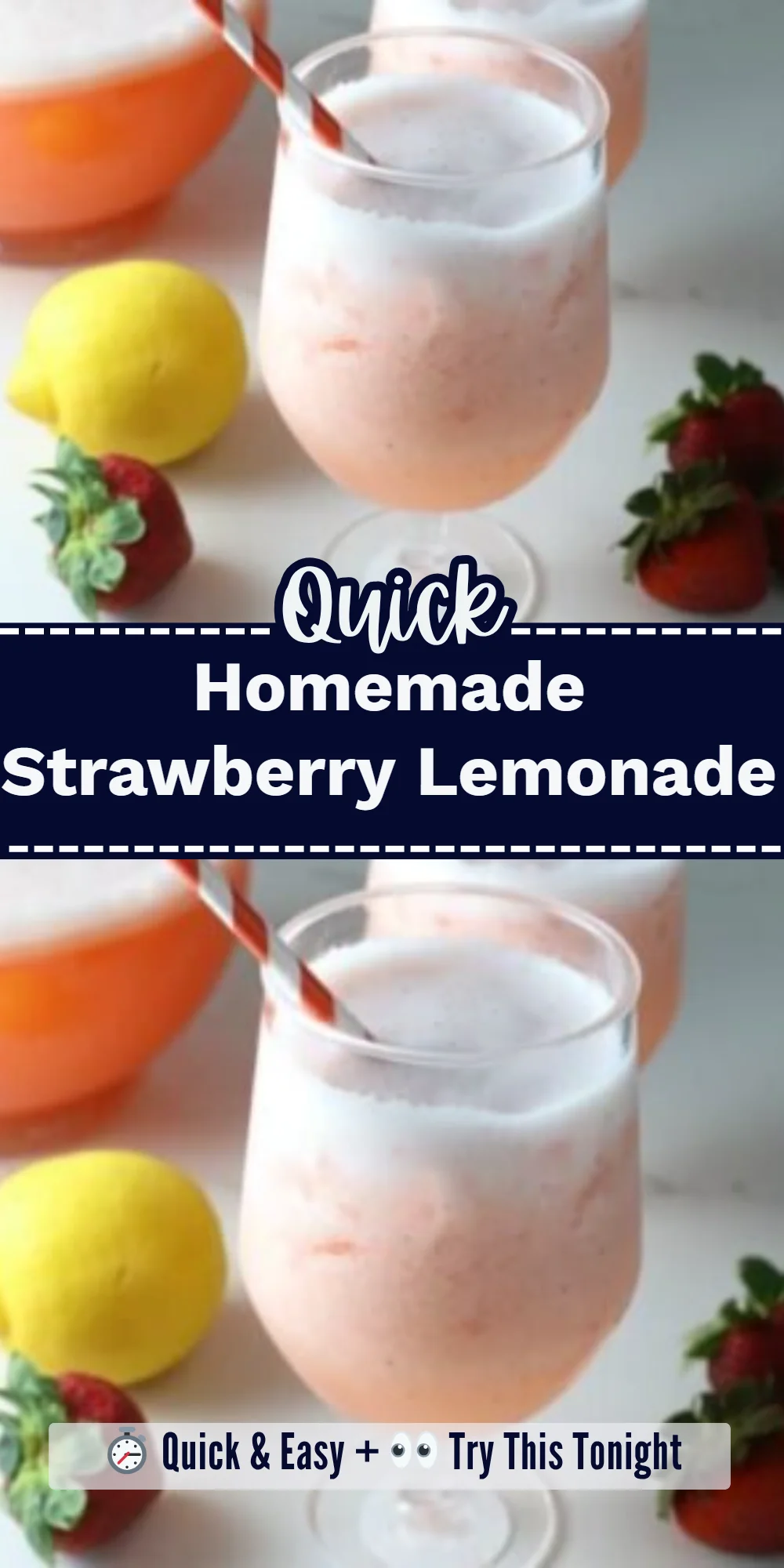Homemade Strawberry Lemonade