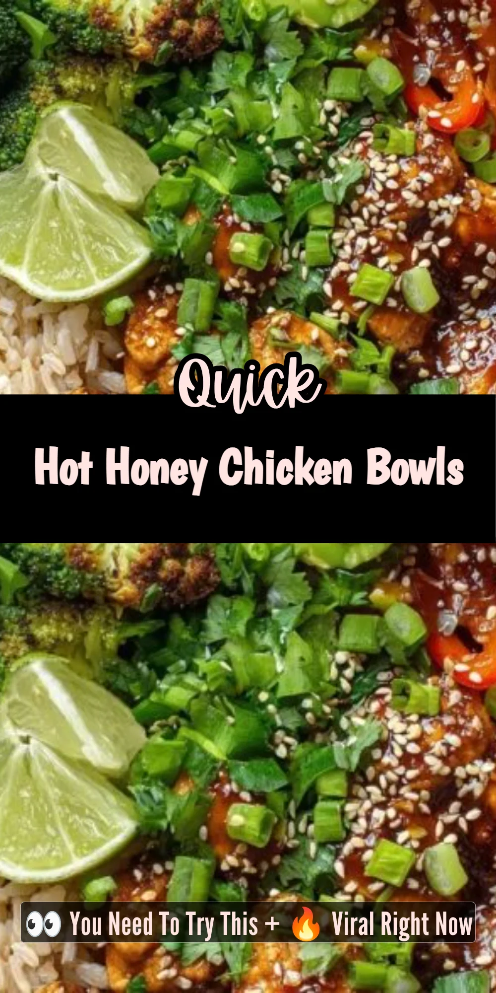Hot Honey Chicken Bowls