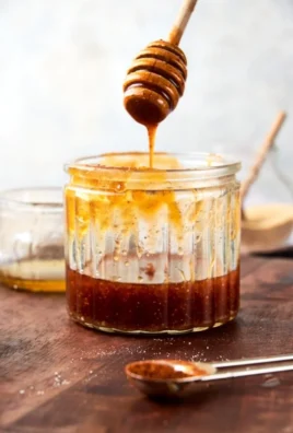 Homemade hot honey sauce drizzled over food, ready in 5 minutes.