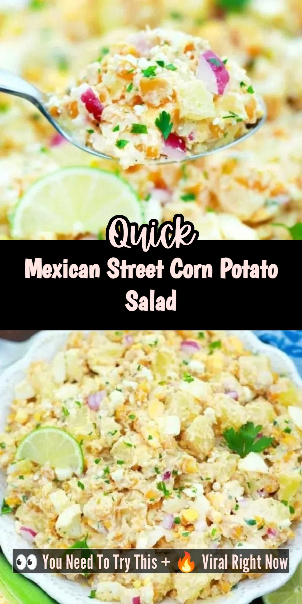 Mexican Street Corn Potato Salad