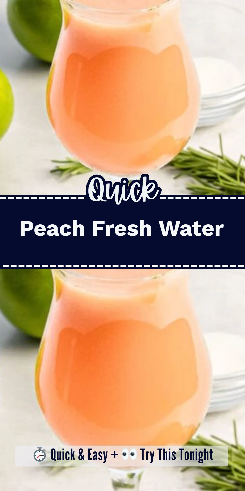Peach Fresh Water