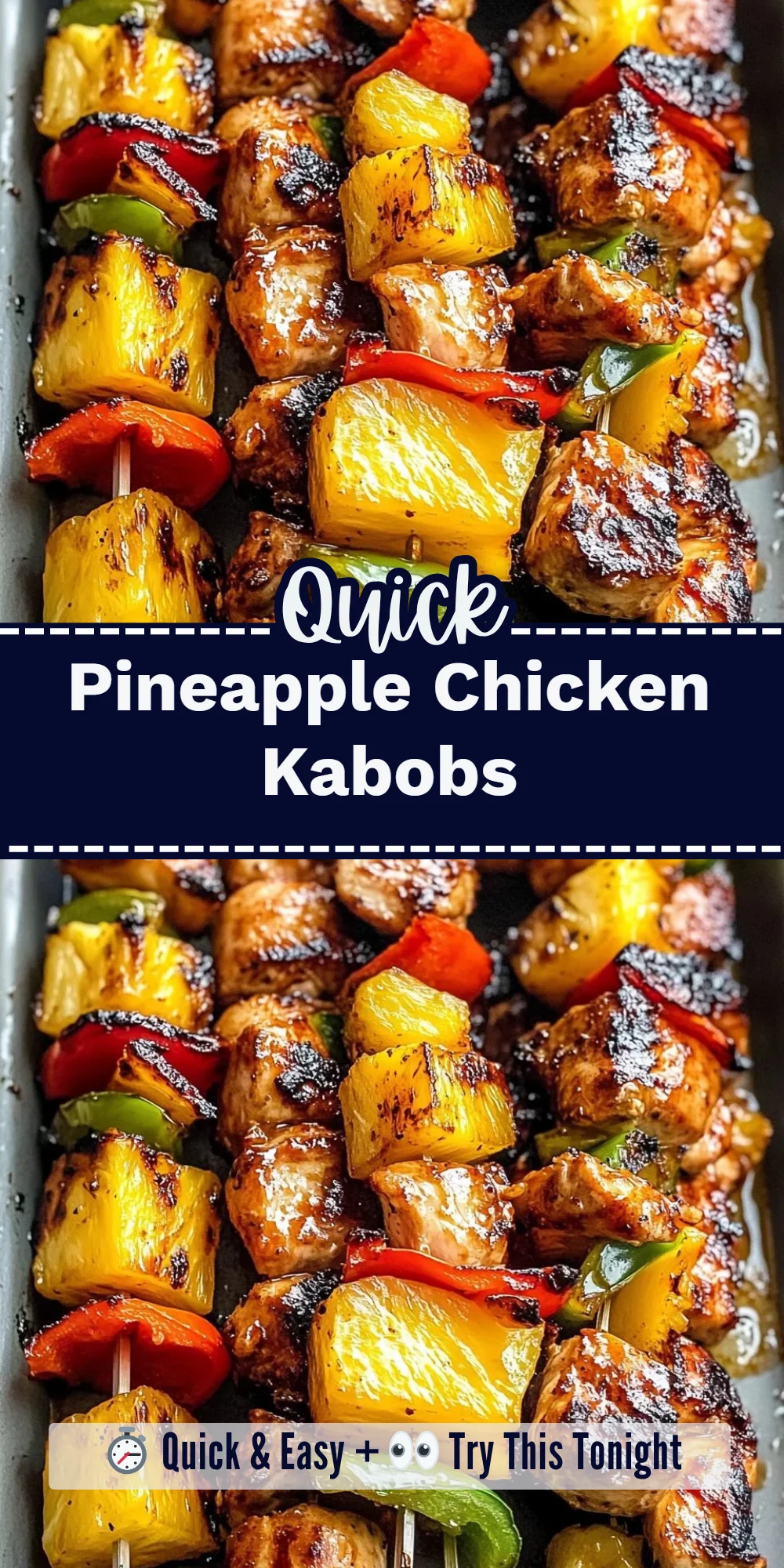 Pineapple Chicken Kabobs