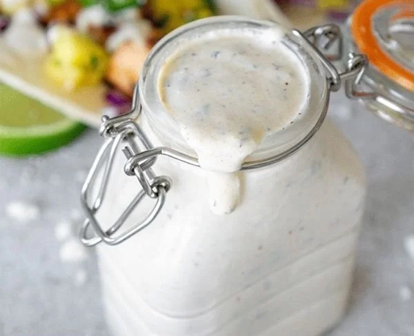 5 Minute Fish Taco Sauce