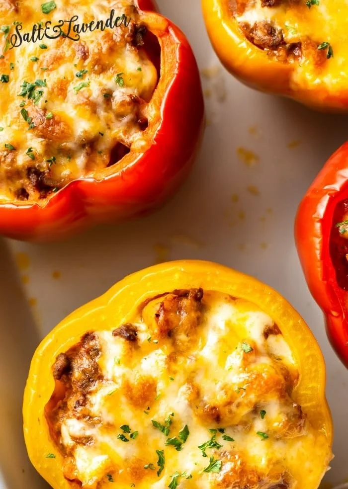 Beef Stuffed Peppers