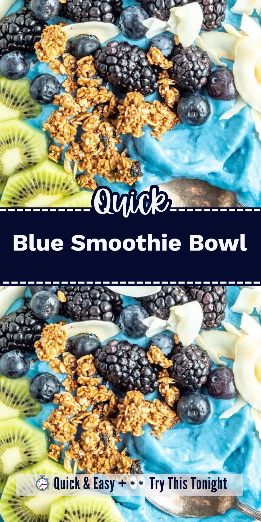 Blue Smoothie Bowl