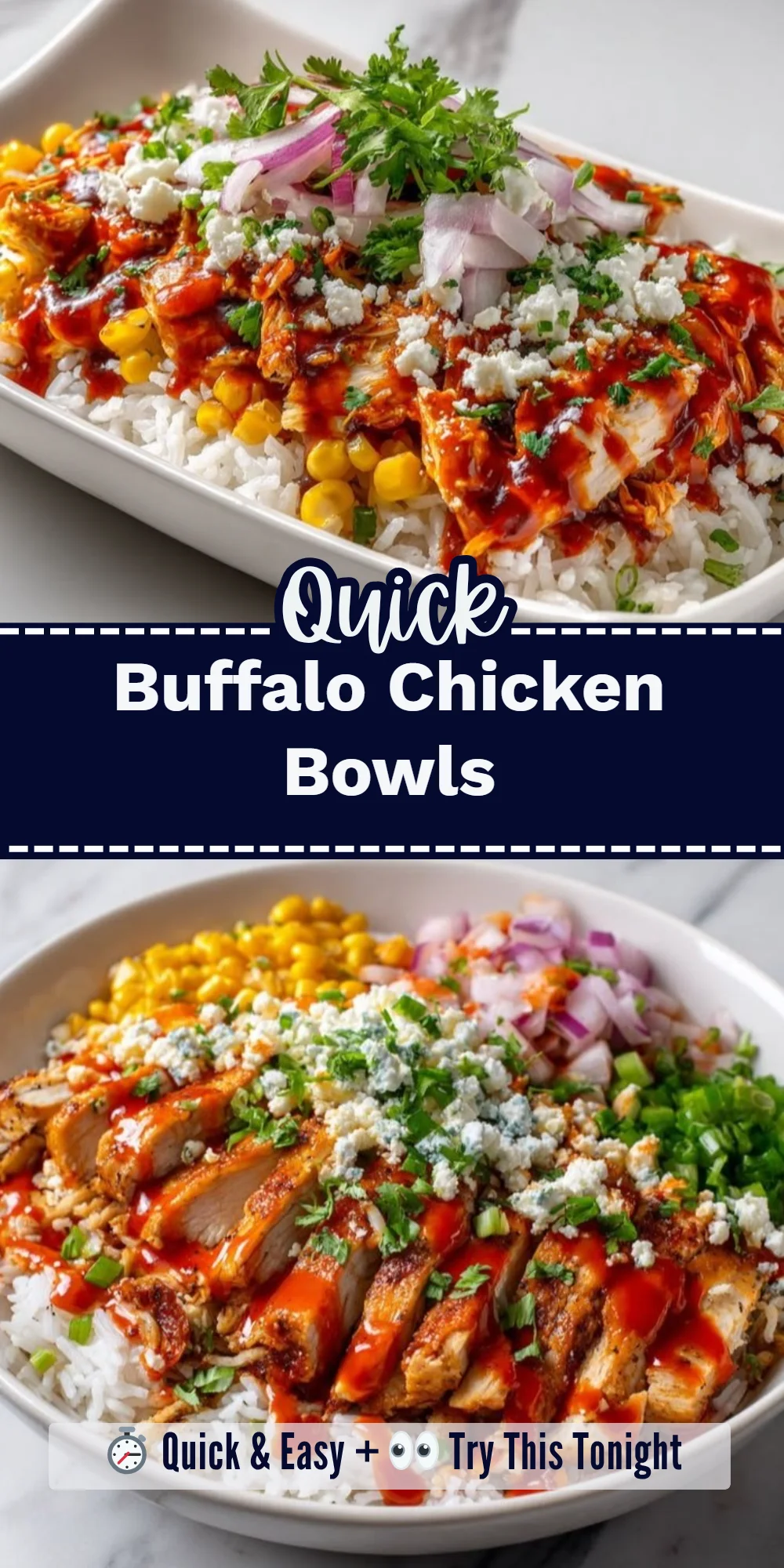 Buffalo Chicken Bowls
