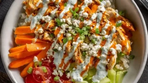Buffalo Chicken Protein Bowl