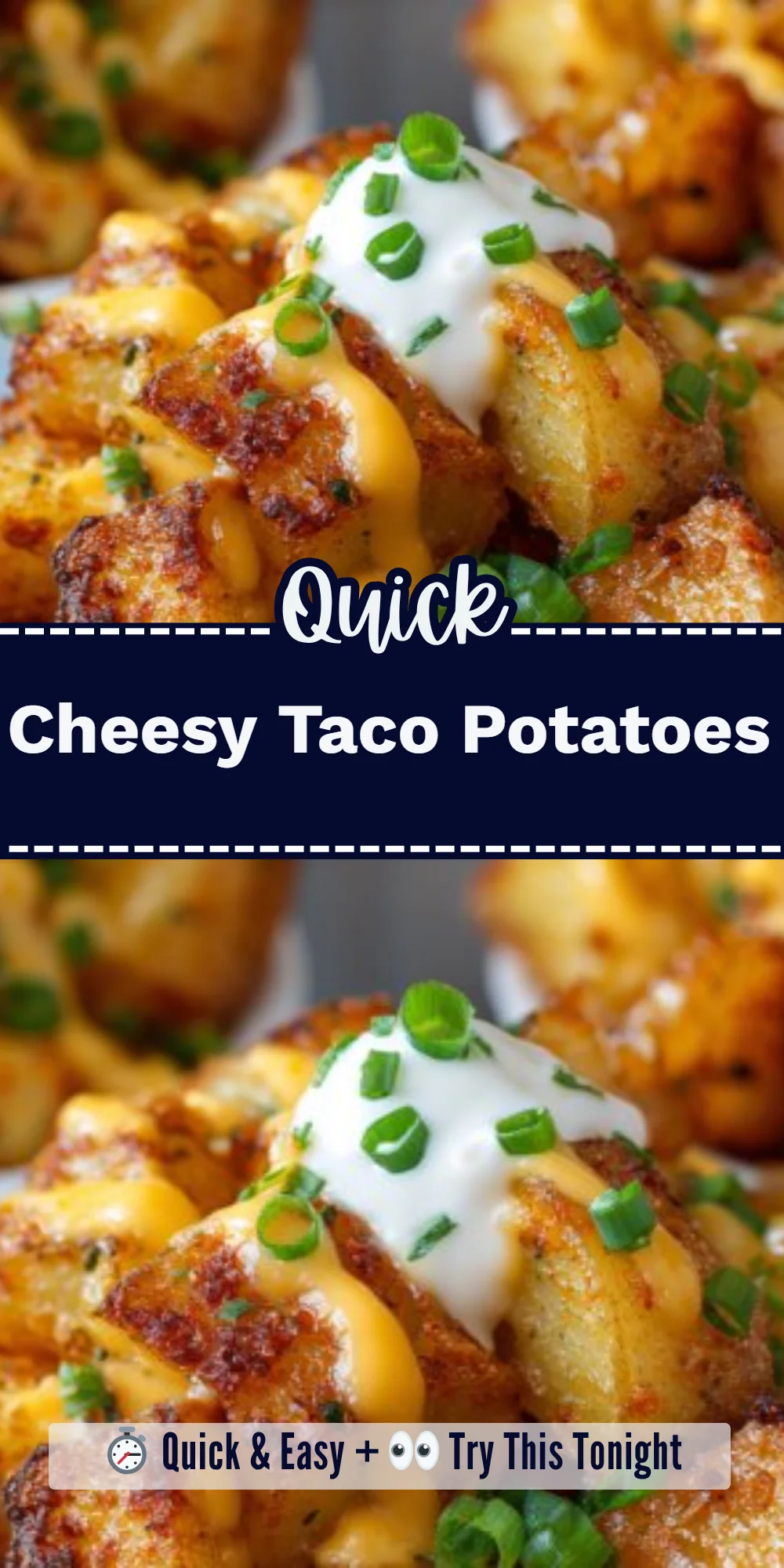 Cheesy Taco Potatoes