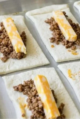 Delicious cheesy taco sticks ready to be served with dipping sauce.