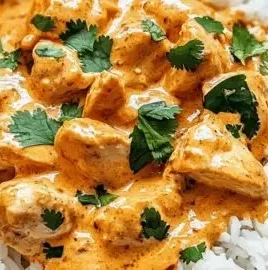 Delicious Coconut Chicken Rice Bowl featuring creamy coconut and tender chicken