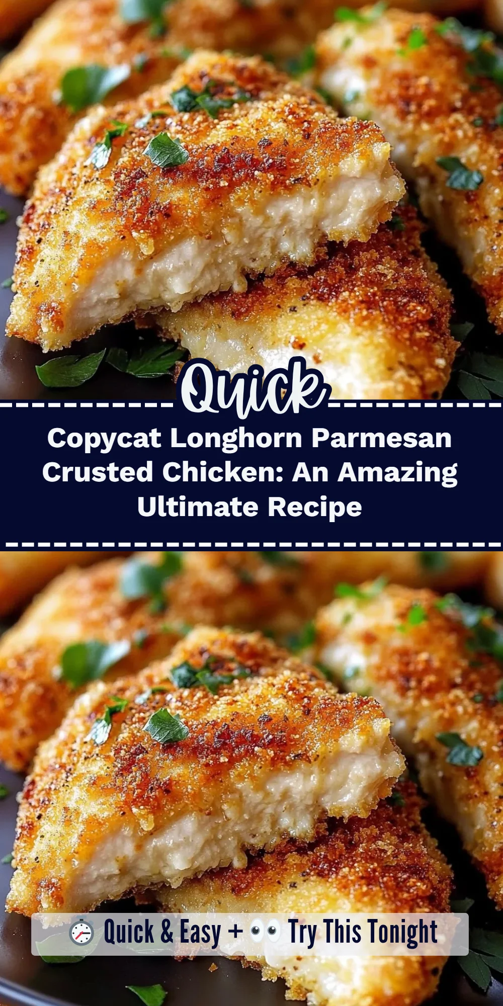 Copycat Longhorn Parmesan Crusted Chicken: An Amazing Ultimate Recipe