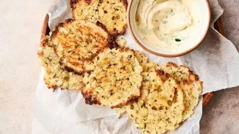 Crispy cottage cheese chips served as a nutritious snack option.