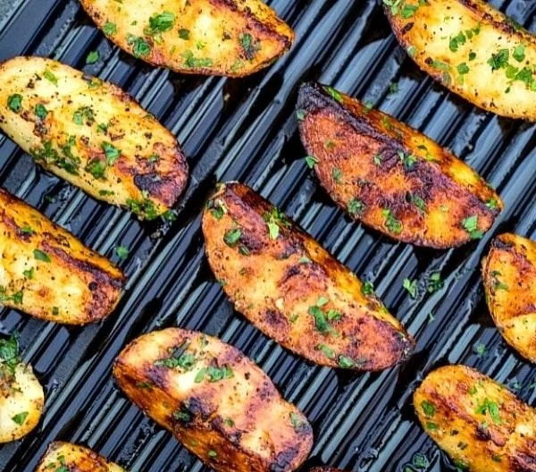 Crispy Grilled Potatoes