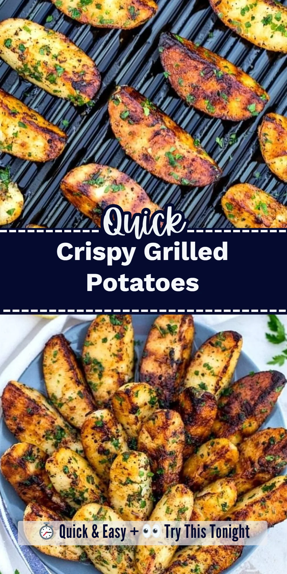 Crispy Grilled Potatoes