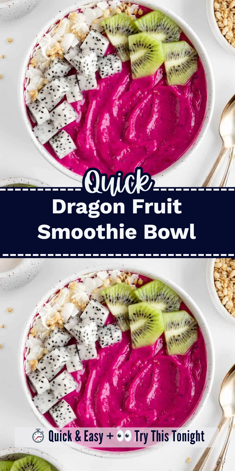 Dragon Fruit Smoothie Bowl