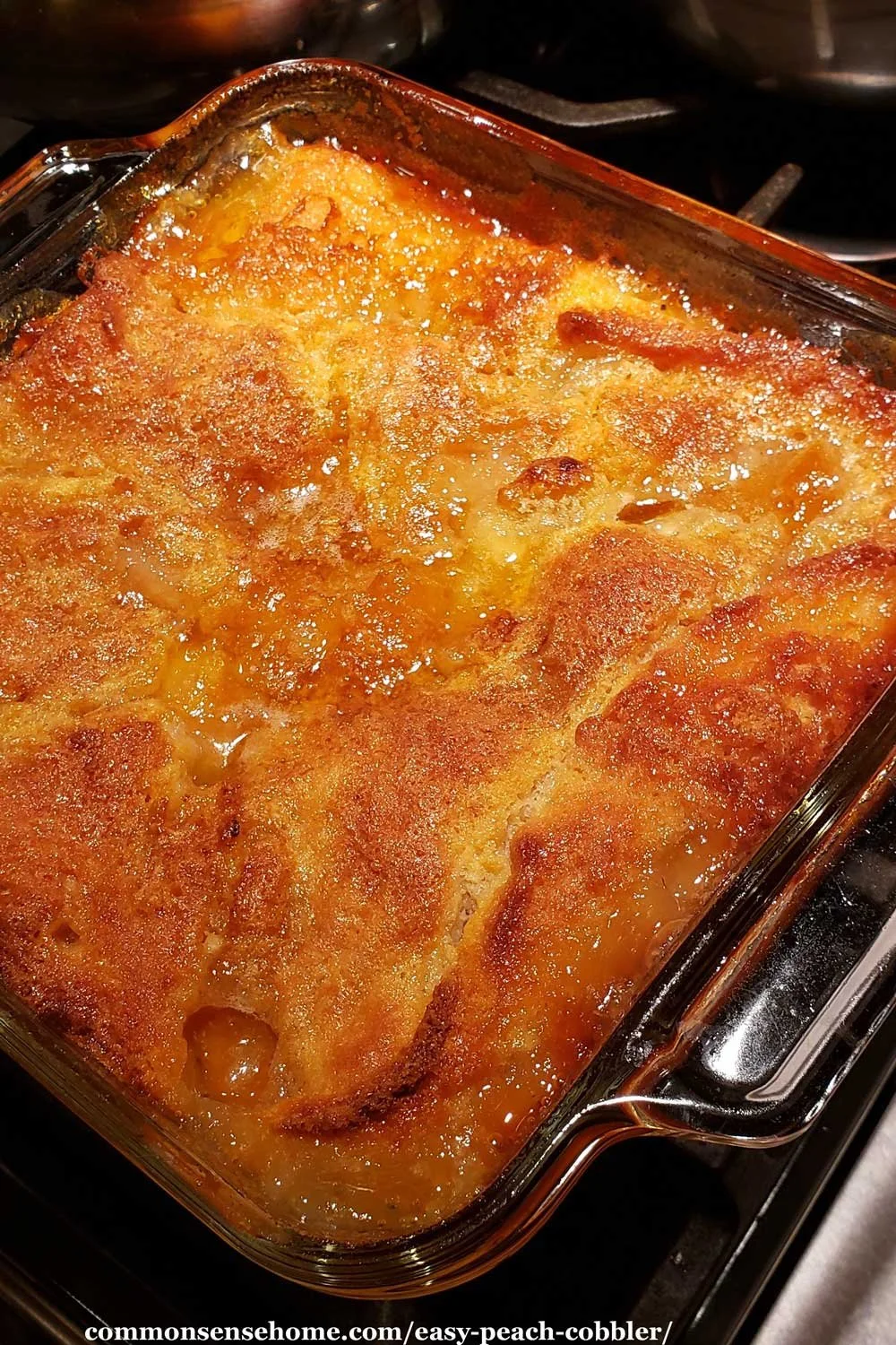 Easy Peach Cobbler Recipe