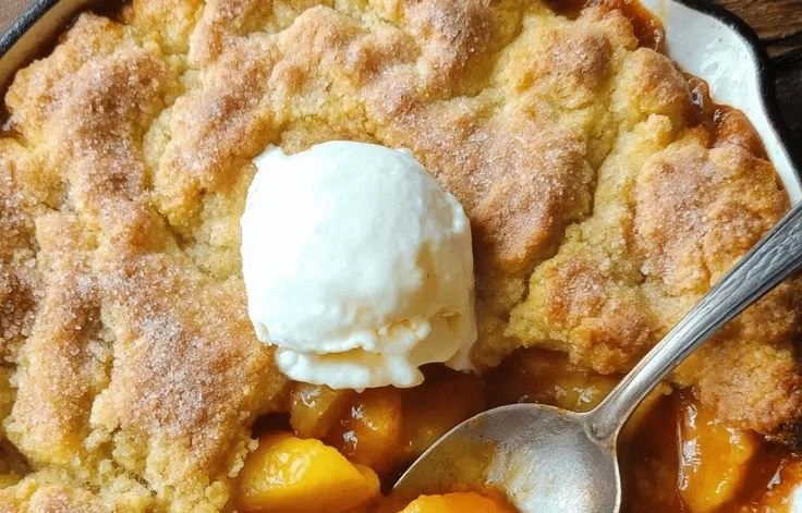 Easy Southern Peach Cobbler