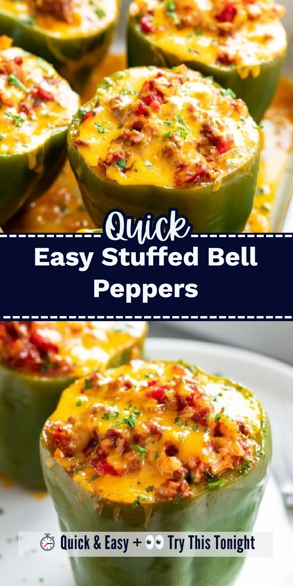 Easy Stuffed Bell Peppers