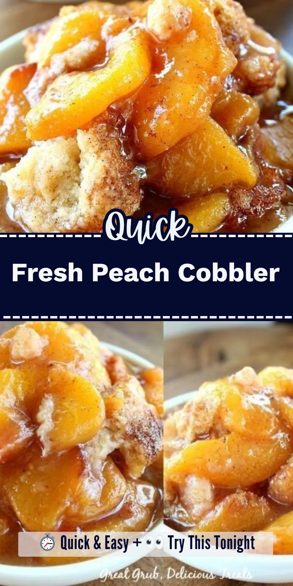 Fresh Peach Cobbler
