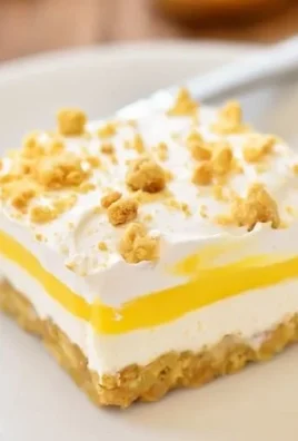 Heavenly Lemon Oreo Dessert with lemon layers and Oreo crust